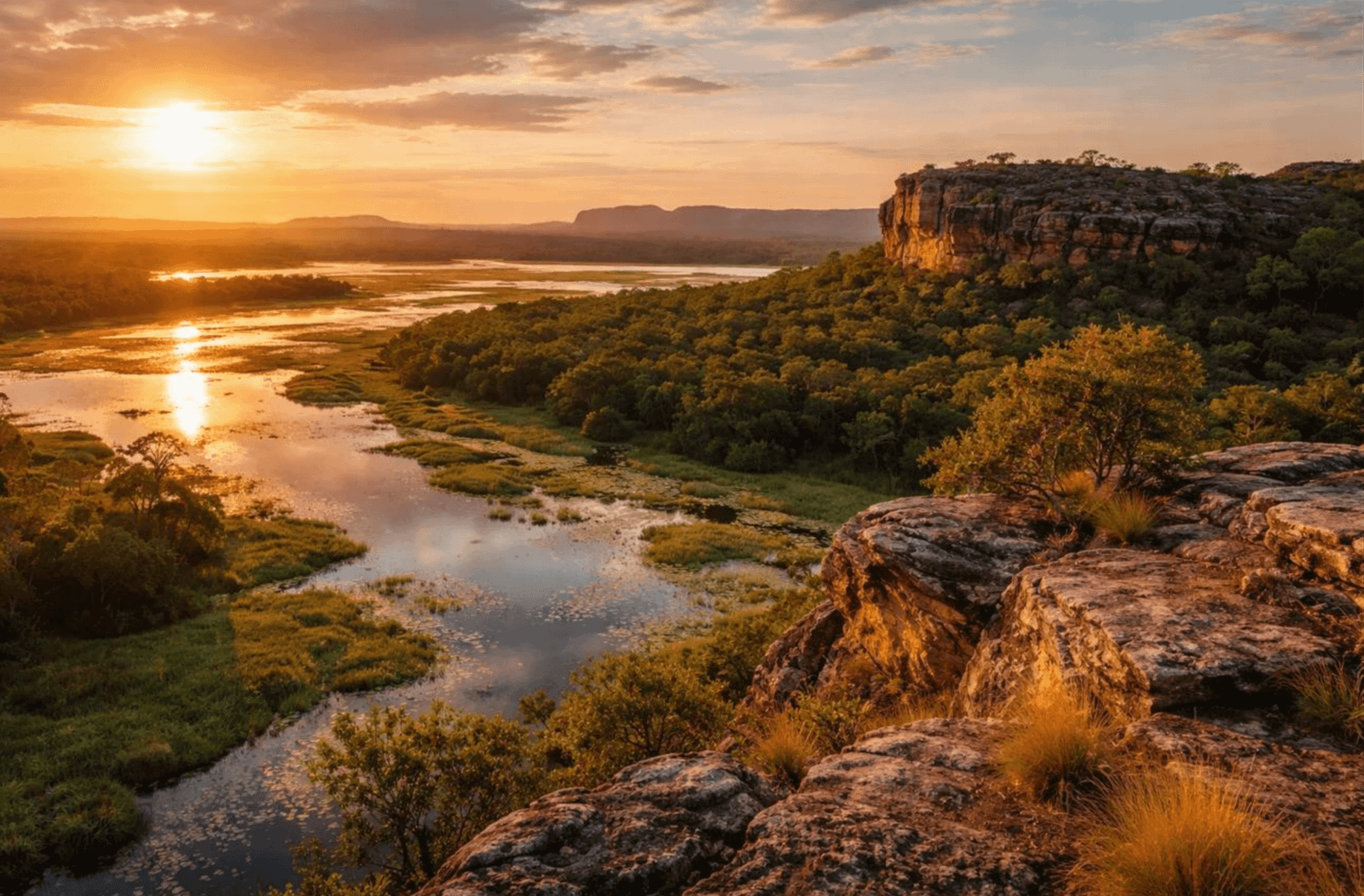 National parks and reserves in Australia with mountains, forest, and pristine coastline